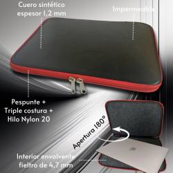 Funda para Notebook Lenovo Ideapad 5 *ROCK B&R* by six-hands