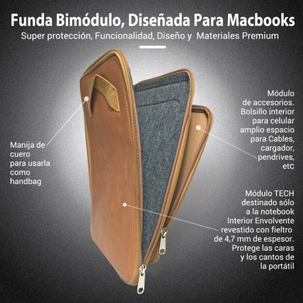 Bolso TECH para Macbook Pro 14" Smart Rock by six-hands