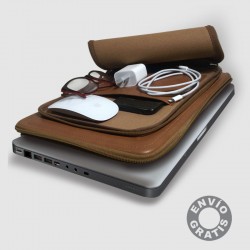 Handbag para MacBook Pro 14" Chip M2 c/ bolsillo *smart Rock* by six-hands