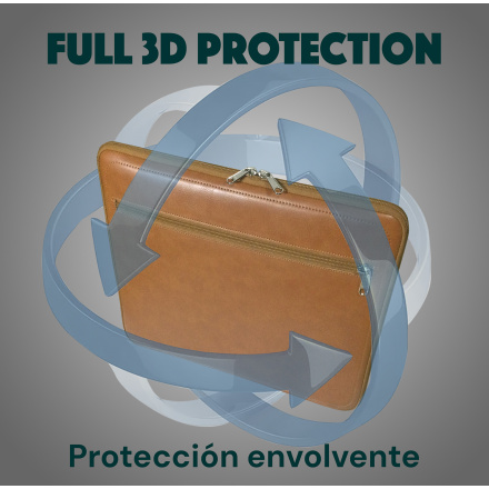 Funda para Macbook Air 13,6, con Bolsillo. Zipper Rock